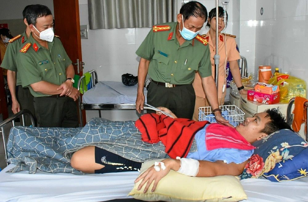 giam doc cong an ba ria vung tau thong tin vu trung uy bi dam khi lam nhiem vu2
