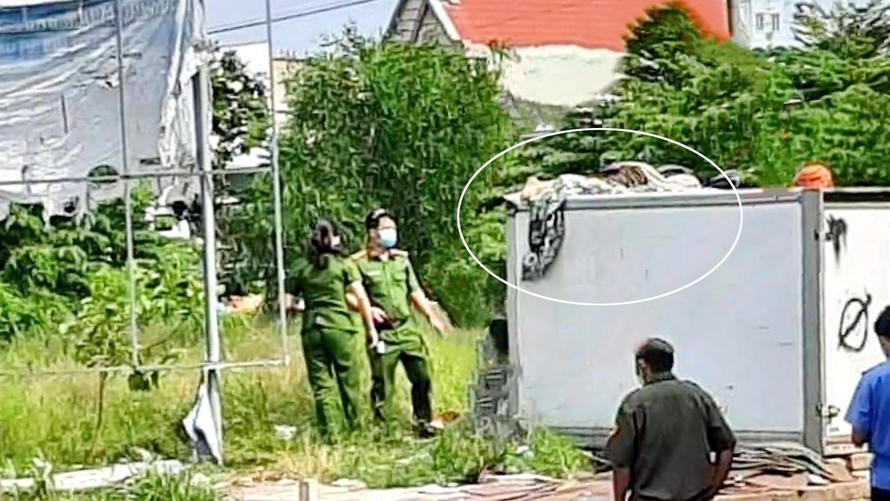 nguoi dan ong chet bat thuong tren thung xe dong lanh dspl