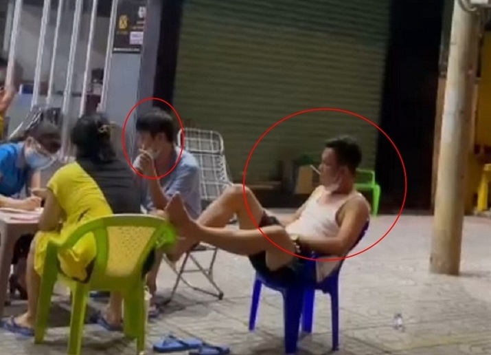 hai nhan vien thuoc so tnmt ba ria vung tau lang ma luc luong chong dich dspl1