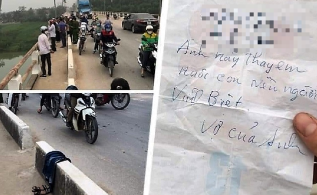 nghi van nguoi phu nu nhay cau tu tu buc thu de lai he lo noi dung xot xa dspl nghi van nguoi phu nu nhay cau tu tu buc thu de lai he lo noi dung xot xa dspl