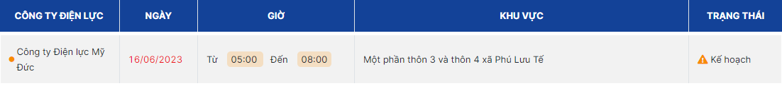 thong bao lich cat dien ha noi ngay mai 16 6 2023 cap nhat moi nhat1