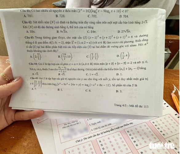 lai nghi lot de thi mon toan ky thi tot nghiep thpt 2023 bo gd dt chuyen bo cong an xac minh lai nghi lot de thi mon toan ky thi tot nghiep thpt 2023 bo gd dt chuyen bo cong an xac minh