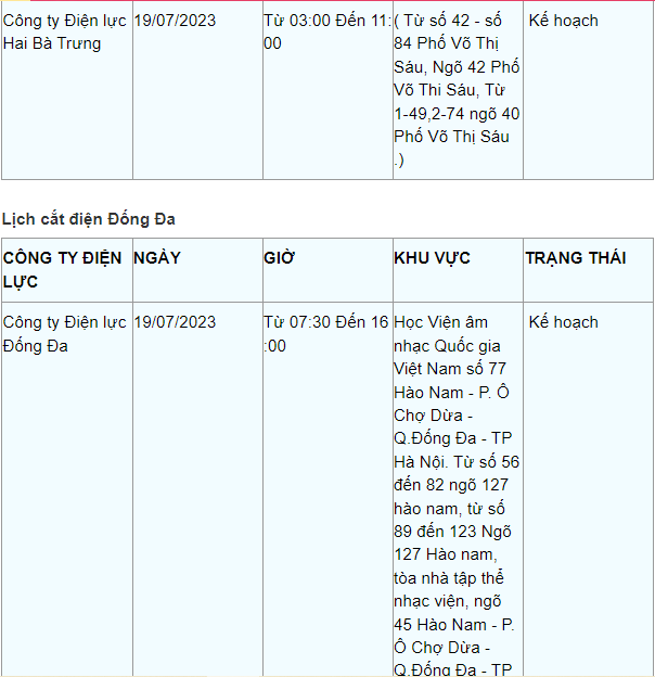 thong bao lich cat dien ha noi ngay mai 19 7 2023 cap nhat moi nhat3 thong bao lich cat dien ha noi ngay mai 19 7 2023 cap nhat moi nhat3