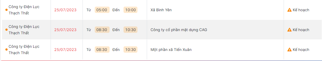 thong bao lich cat dien ha noi ngay mai 25 7 2023 cap nhat moi nhat16