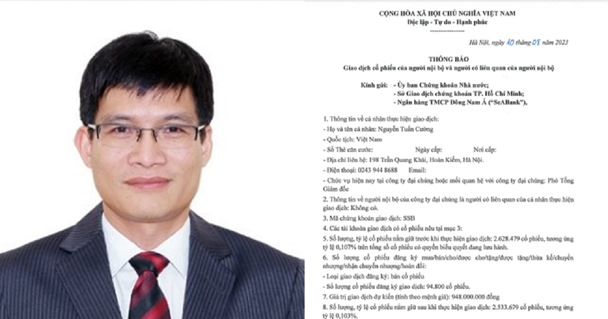 nhieu sep seabank ban ra luong lon co phieu nhieu sep seabank ban ra luong lon co phieu