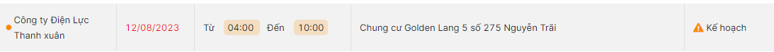 thong bao lich cat dien ha noi ngay mai 12 8 2023 cap nhat moi nhat8