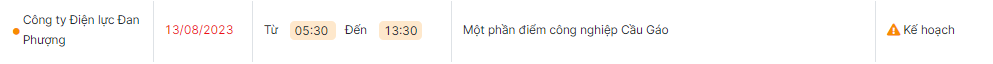 thong bao lich cat dien ha noi ngay mai 13 8 2023 cap nhat moi nhat8