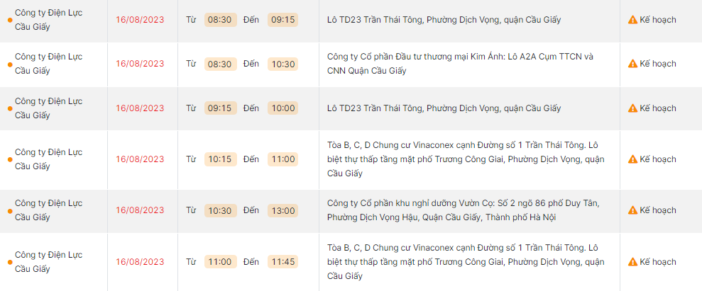 thong bao lich cat dien ha noi ngay mai 16 8 2023 cap nhat moi nhat6 thong bao lich cat dien ha noi ngay mai 16 8 2023 cap nhat moi nhat6