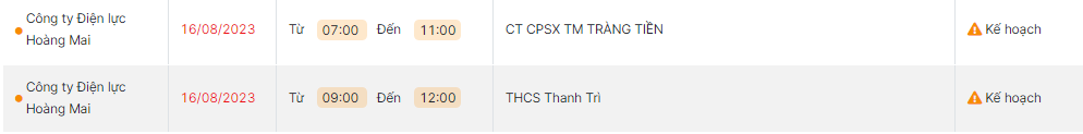 thong bao lich cat dien ha noi ngay mai 16 8 2023 cap nhat moi nhat7 thong bao lich cat dien ha noi ngay mai 16 8 2023 cap nhat moi nhat7