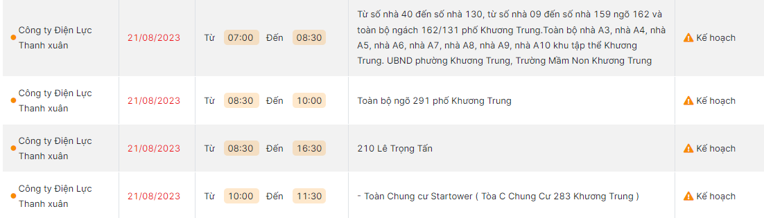 thong bao lich cat dien ha noi ngay mai 21 8 2023 cap nhat moi nhat6 thong bao lich cat dien ha noi ngay mai 21 8 2023 cap nhat moi nhat6