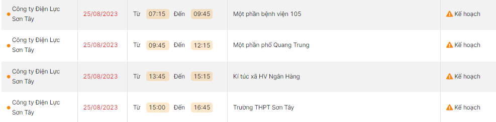 thong bao lich cat dien ha noi ngay mai 25 8 2023 cap nhat moi nhat10