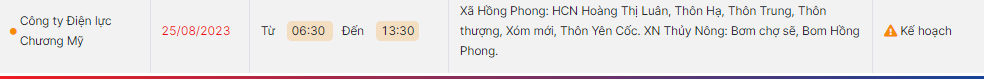 thong bao lich cat dien ha noi ngay mai 25 8 2023 cap nhat moi nhat11