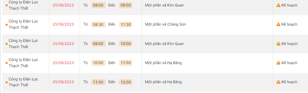 thong bao lich cat dien ha noi ngay mai 25 8 2023 cap nhat moi nhat12