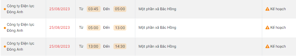 thong bao lich cat dien ha noi ngay mai 25 8 2023 cap nhat moi nhat6