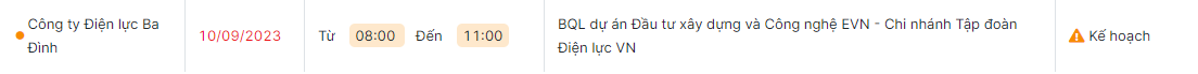 thong bao lich cat dien ha noi ngay mai 10 9 2023 cap nhat moi nhat 1