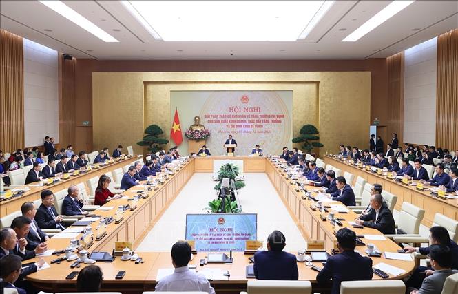 thu tuong chu tri hoi nghi dien hong voi nganh ngan hang ban ve tang truong tin dung 3 thu tuong chu tri hoi nghi dien hong voi nganh ngan hang ban ve tang truong tin dung 3