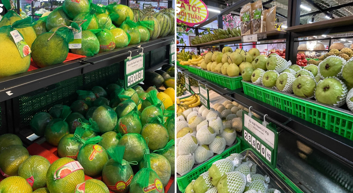 hang tet doi dao chat nhu nui tren ke o sieu thi ha noi 14 hang tet doi dao chat nhu nui tren ke o sieu thi ha noi 14