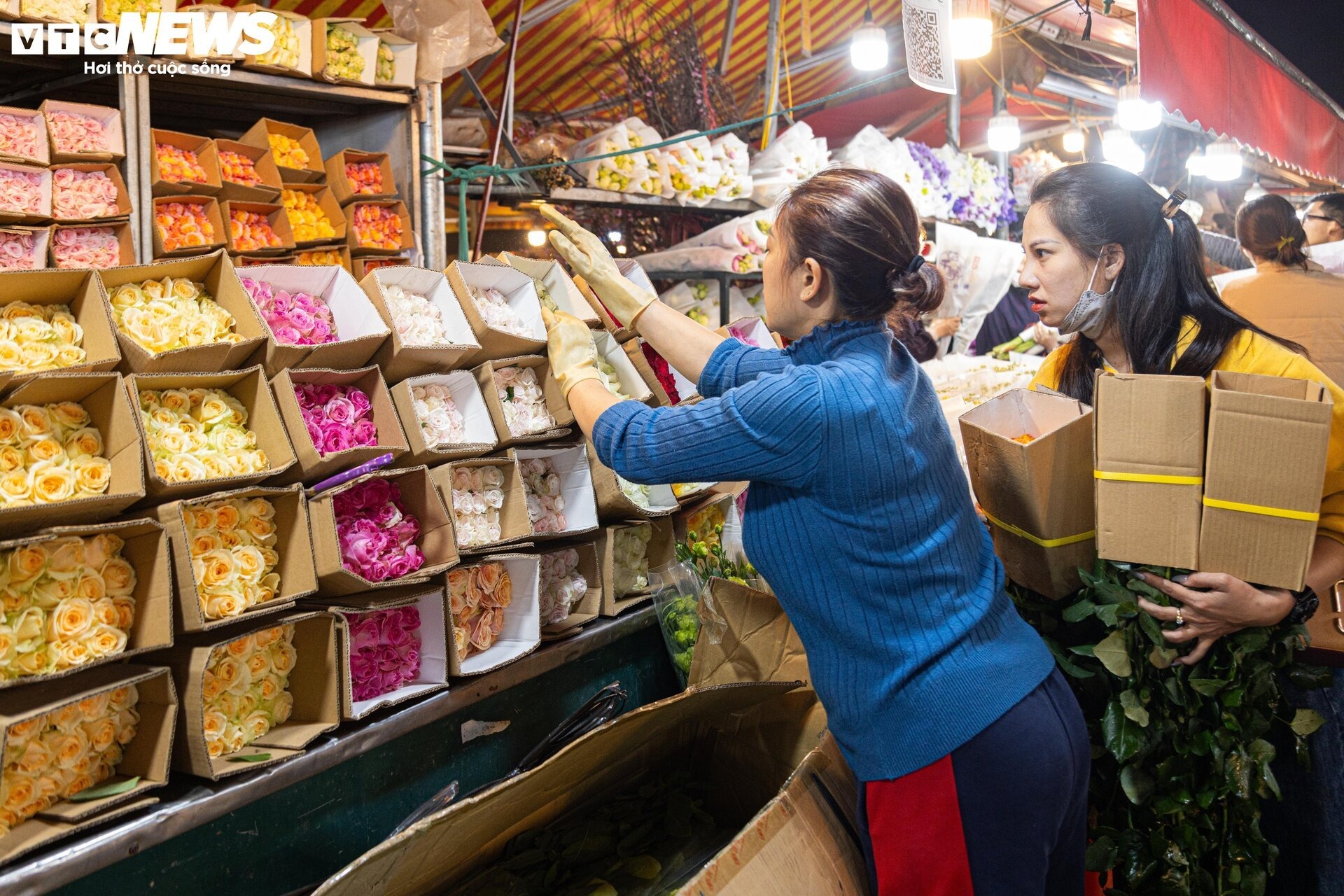 canh nhon nhip tai cho hoa lon nhat ha noi truoc ngay 8 3 1