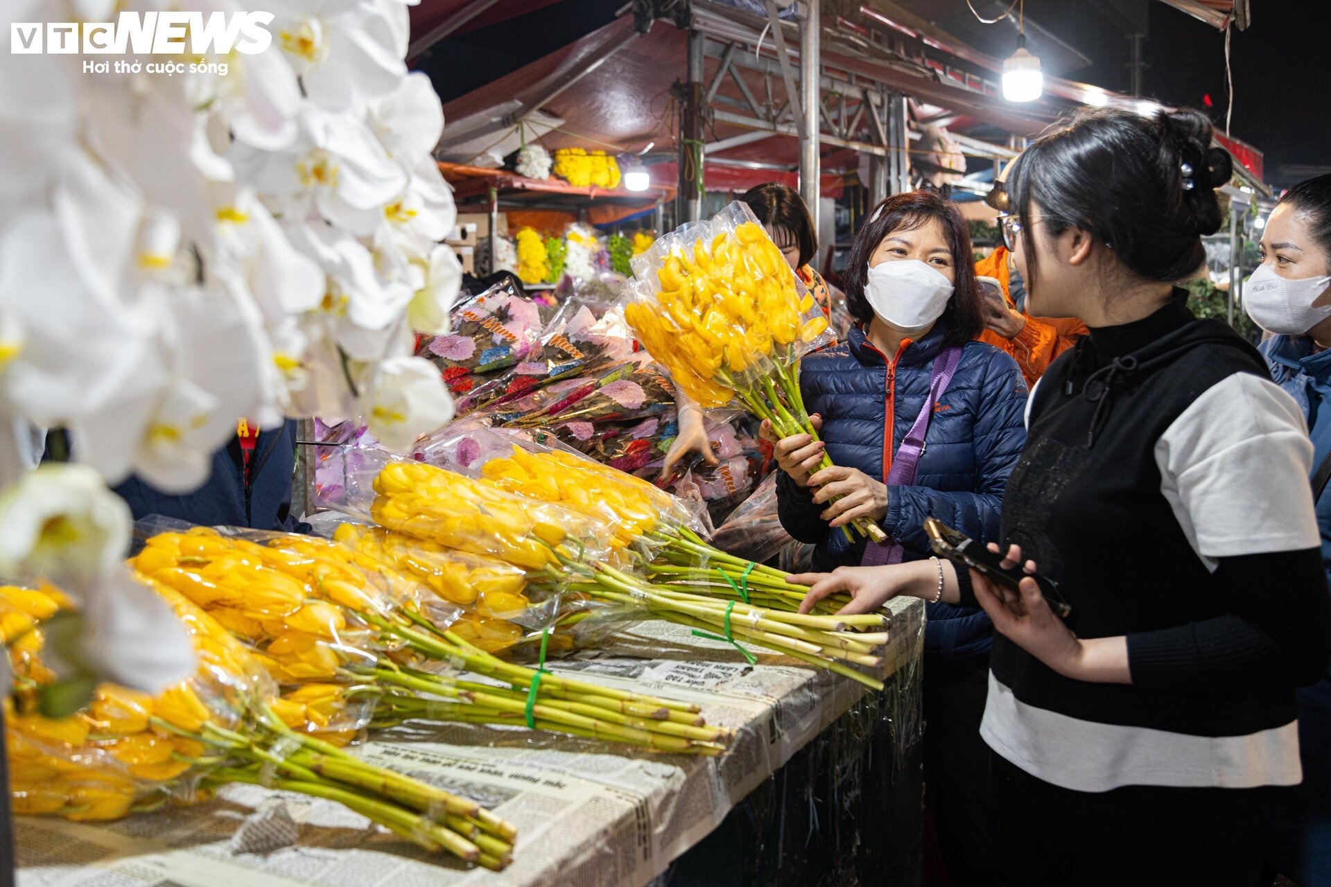 canh nhon nhip tai cho hoa lon nhat ha noi truoc ngay 8 3 6