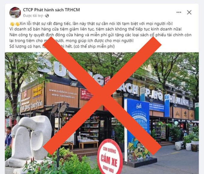 so thong tin va truyen thong tp hcm lien tieng truoc nhung thong tin sai su that ve fahasa duong sach tp hcm 1