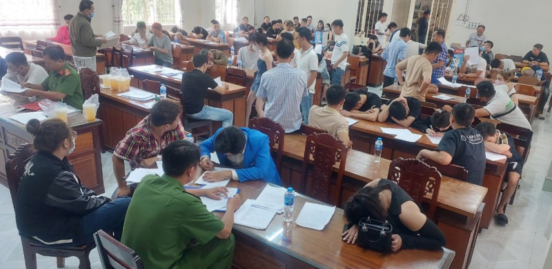 kiem tra co so giai tri titan phat hien 60 nguoi su dung ma tuy 1 kiem tra co so giai tri titan phat hien 60 nguoi su dung ma tuy 1