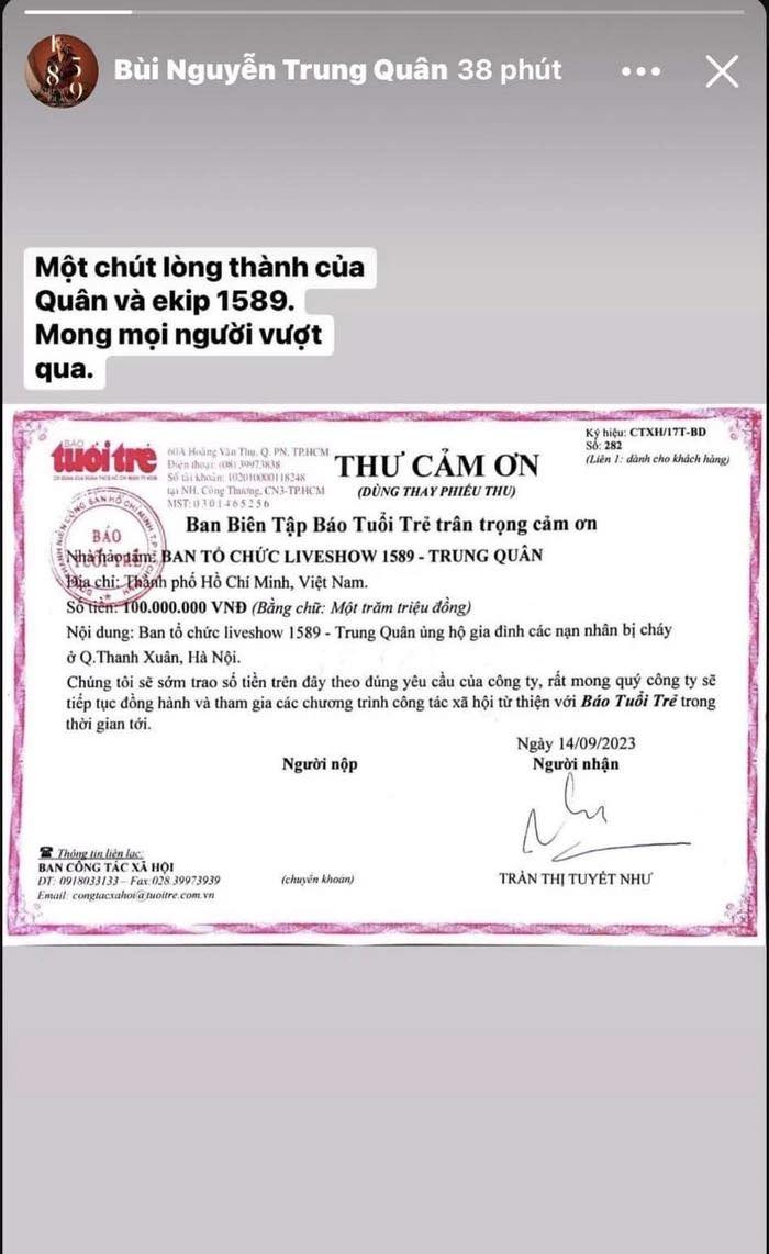 sao viet chung tay gop suc ung ho nguoi dan trong vu chay chung cu mini 8 sao viet chung tay gop suc ung ho nguoi dan trong vu chay chung cu mini 8