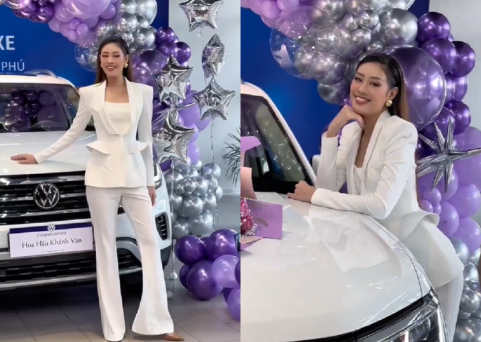 hoa hau khanh van tau xe sang tien ty o tuoi 28 hoa hau khanh van tau xe sang tien ty o tuoi 28