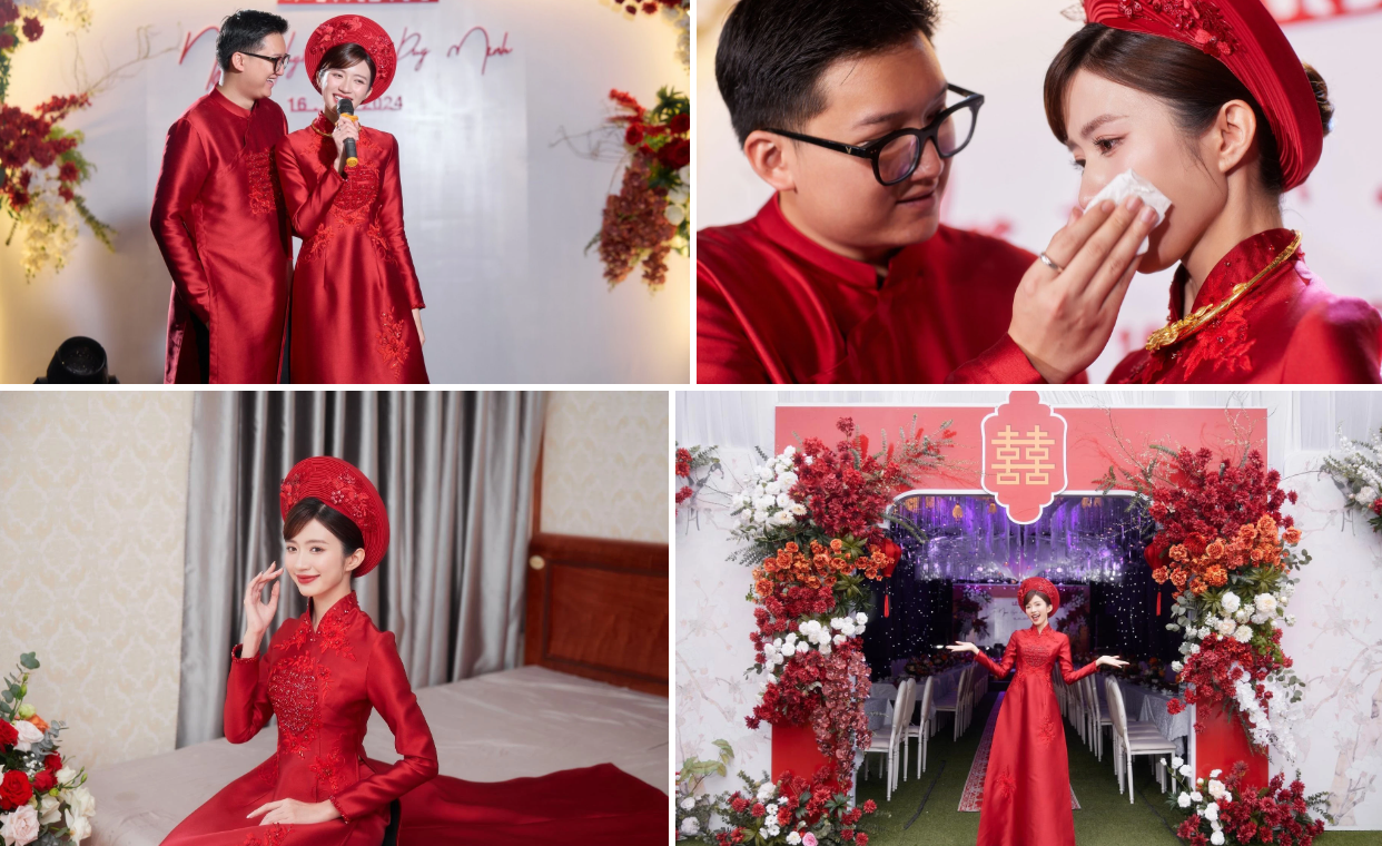 ngoc huyen chinh thuc len xe hoa 1