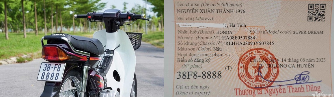 vu tranh chap bien xe 38f8 8888 o ha tinh da xac dinh duoc chinh chu21