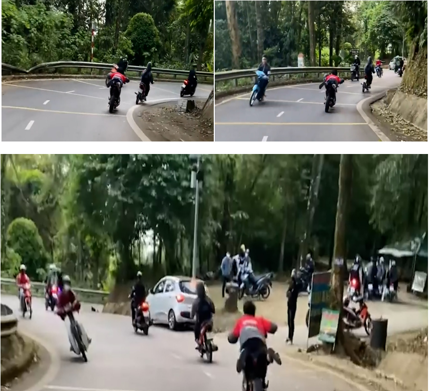 phat hien nhom thanh nien lam xiec tren xe may quay clip dang tai len cac nen tang xa hoi2 phat hien nhom thanh nien lam xiec tren xe may quay clip dang tai len cac nen tang xa hoi2