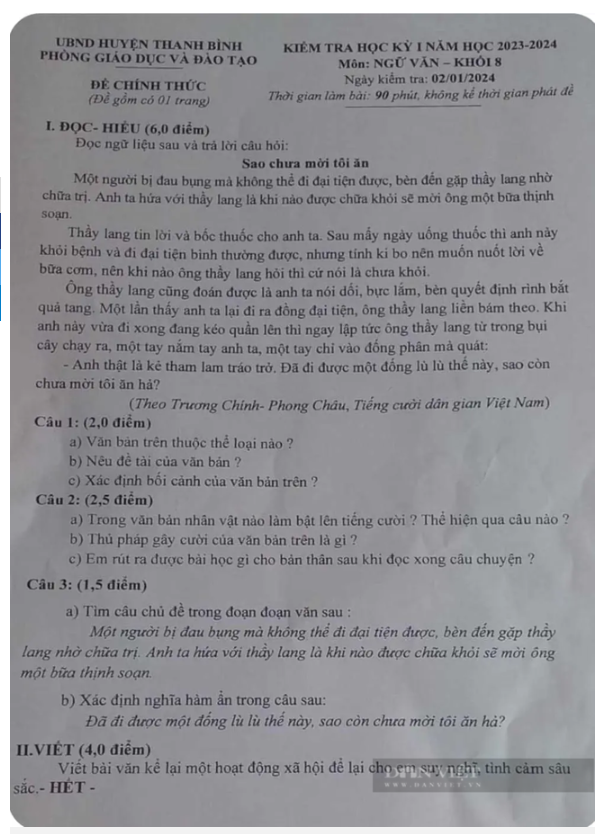 de thi ngu van lop 8 o dong nai su dung ngu lieu phan cam yeu cau kiem diem rut kinh nghiem nguoi ra de de thi ngu van lop 8 o dong nai su dung ngu lieu phan cam yeu cau kiem diem rut kinh nghiem nguoi ra de