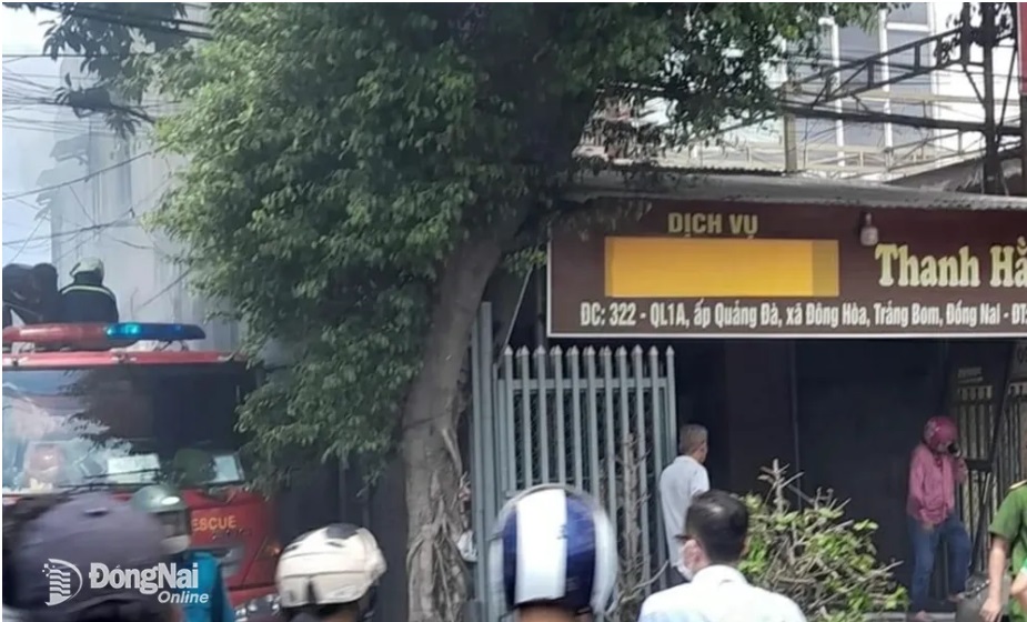 hien truong vu chay nha khien 2 nguoi thuong vong o dong nai