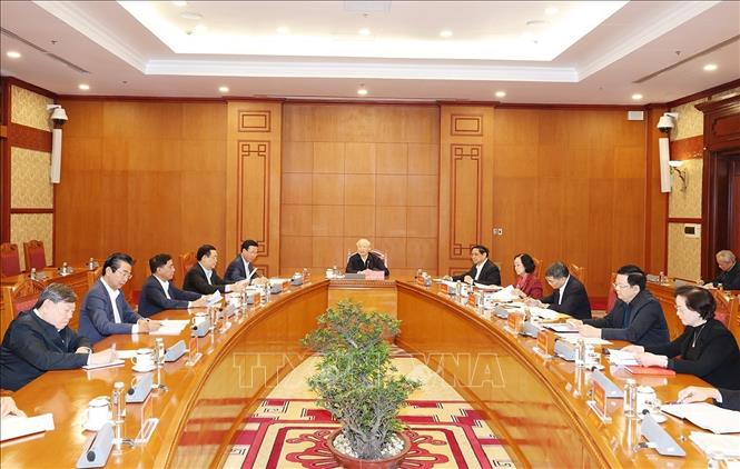 tong bi thu nguyen phu trong chu tri hop tieu ban nhan su dai hoi xiv cua dang3 tong bi thu nguyen phu trong chu tri hop tieu ban nhan su dai hoi xiv cua dang3