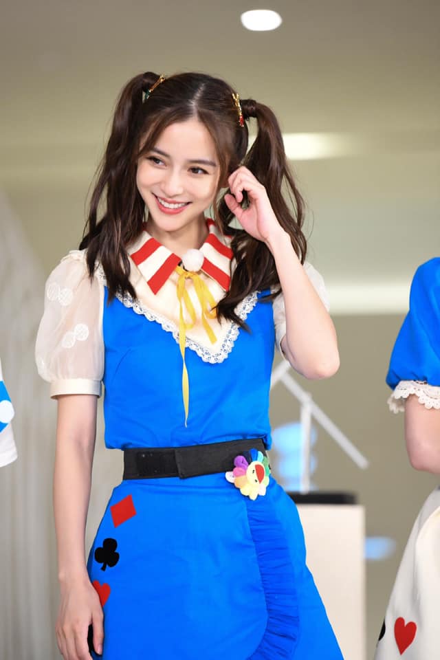ngat ngay voi tao hinh dep nhu tranh ve cua angelababy trong cac mua keep running4 ngat ngay voi tao hinh dep nhu tranh ve cua angelababy trong cac mua keep running4