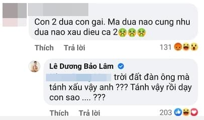 le duong bao lam buc xuc khi hai con gai bi che xau deu2