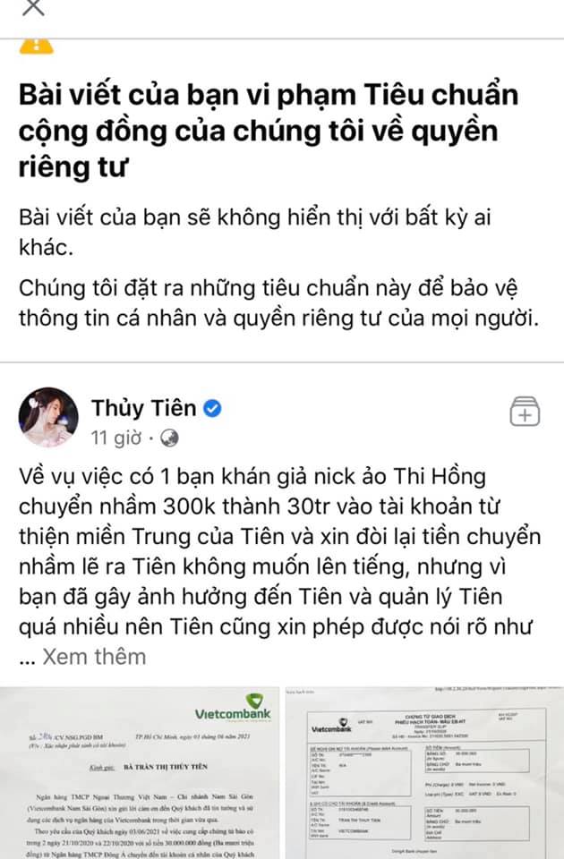 thuy tien len tieng xin loi hoan tien 30 trieu cho manh thuong quan chuyen nham2 thuy tien len tieng xin loi hoan tien 30 trieu cho manh thuong quan chuyen nham2