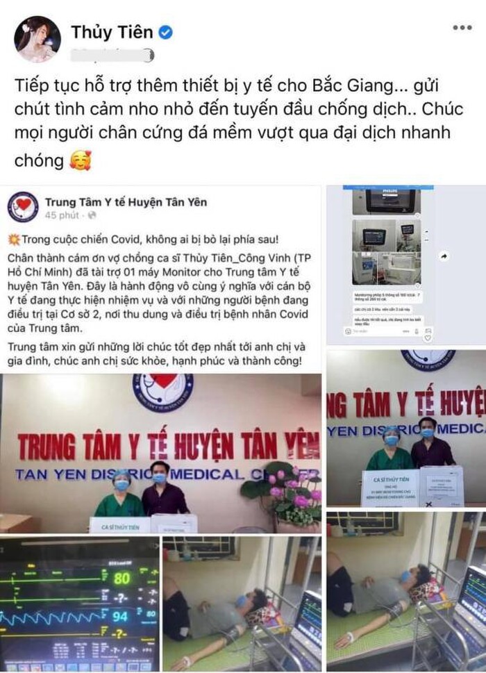 tin tuc giai tri moi nhat ngay 10 6 vo danh hai le duong bao lam lam tu thien trong mua dich2