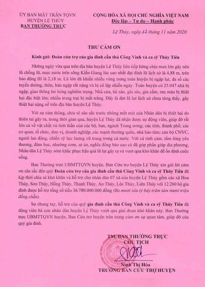 thuy tien khang dinh chi dung duy nhat 1 tai khoan ngan hang de keu goi tu thien3 thuy tien khang dinh chi dung duy nhat 1 tai khoan ngan hang de keu goi tu thien3