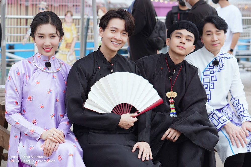 dan cast running man vietnam dien ao dai khoe visual dinh cao tai han quoc 2 dan cast running man vietnam dien ao dai khoe visual dinh cao tai han quoc 2