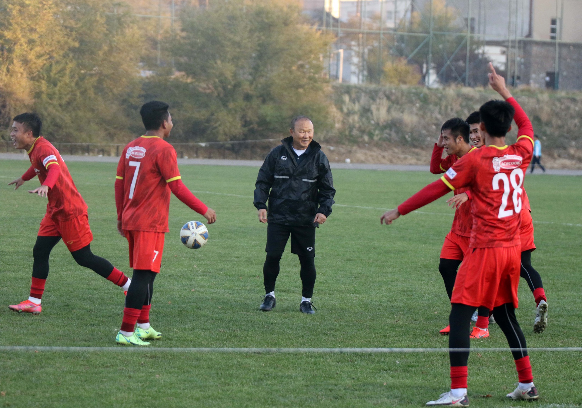 u23 viet nam va cac doi khong duoc tap lam quen san tai vong loai u23 chau a3 u23 viet nam va cac doi khong duoc tap lam quen san tai vong loai u23 chau a3
