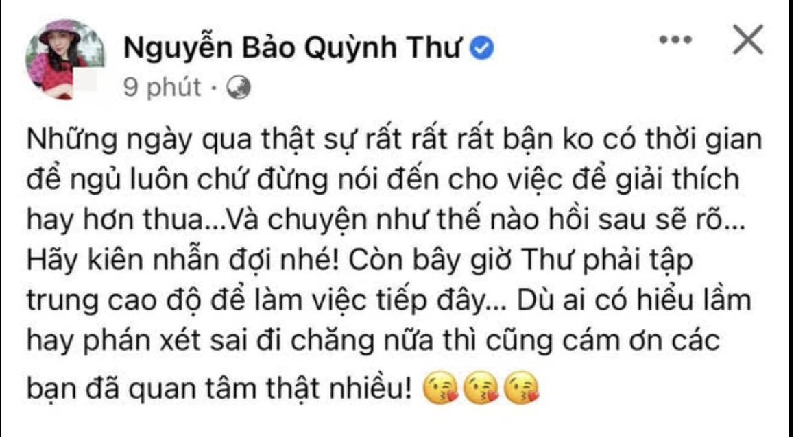nguoi mau quynh thu chinh thuc len tieng giua lum xum lam tieu tam 2 nguoi mau quynh thu chinh thuc len tieng giua lum xum lam tieu tam 2