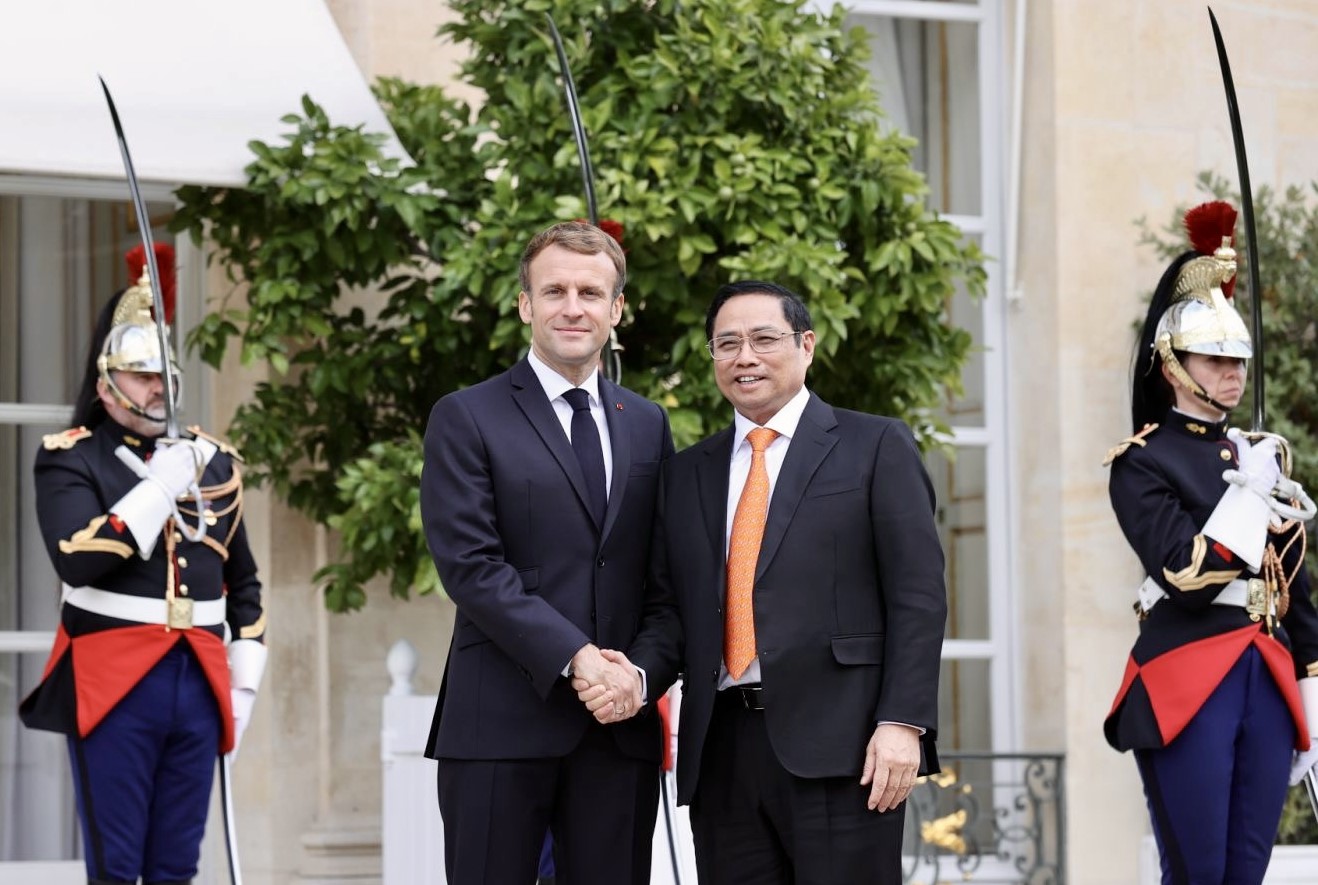 thu tuong pham minh chinh hoi kien tong thong phap emmanuel macron1 thu tuong pham minh chinh hoi kien tong thong phap emmanuel macron1