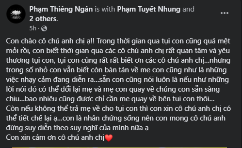 con nuoi co ca si phi nhung len tieng khi me vuong nhieu tin don tieu cuc2