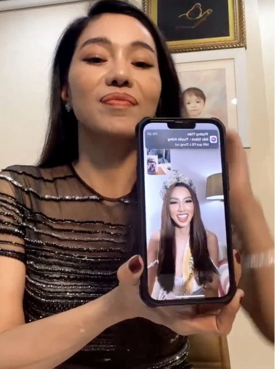 miss grand international 2021 thuy tien livestream tiet lo bi mat gay soc khong duoc goi dau suot 3 ngay1