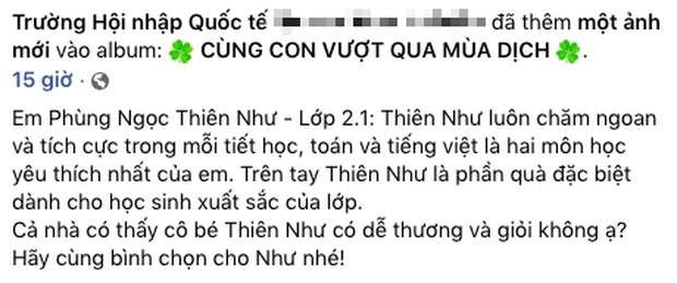 con gai mai phuong hoc truong quoc te hoc phi khung so huu ngoai hinh xinh xan khi len 8 tuoi3