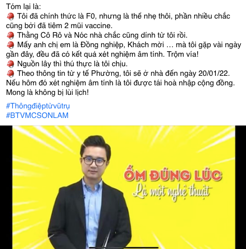 btv son lam chuyen dong 24h mac covid 19 mong som duoc hoa nhap cong dong1 btv son lam chuyen dong 24h mac covid 19 mong som duoc hoa nhap cong dong1