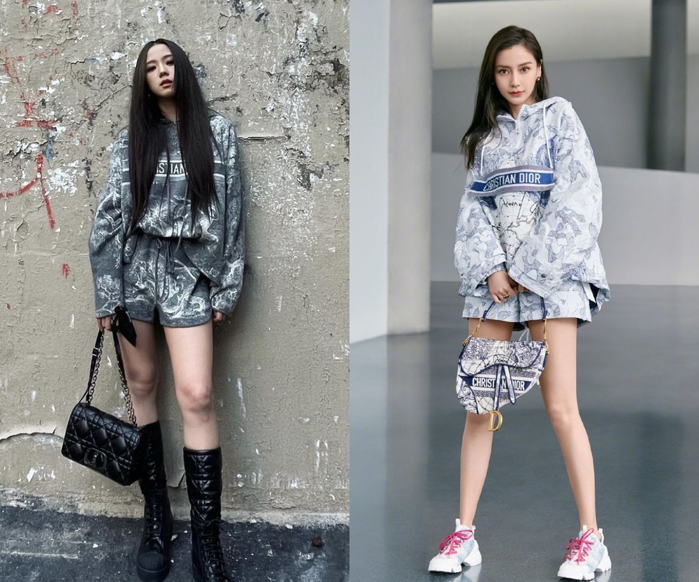jisoo blackpink nhieu lan dung hang voi angela baby fan dau dau chon ra ai la nguoi dep hon4