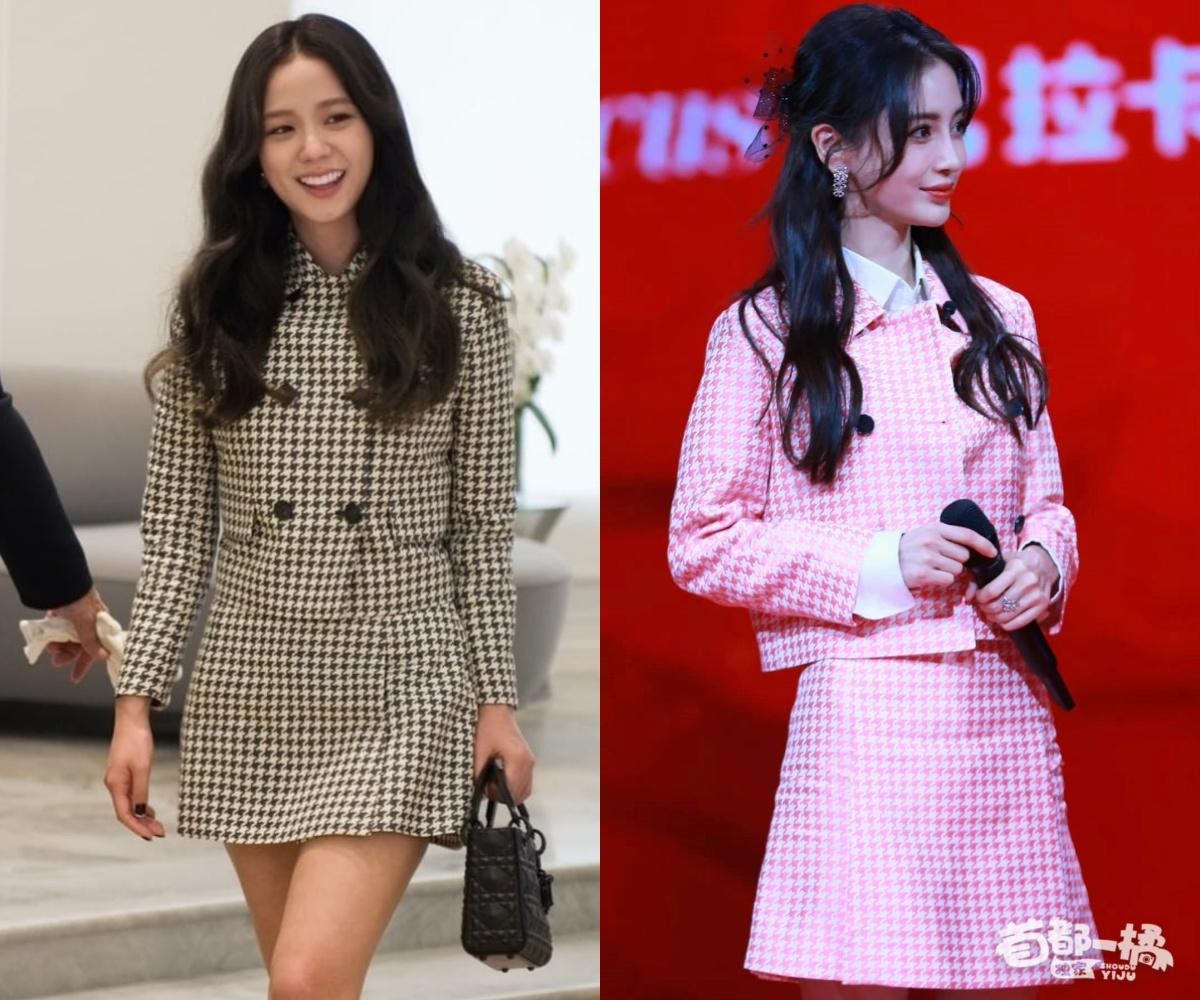jisoo blackpink nhieu lan dung hang voi angela baby fan dau dau chon ra ai la nguoi dep hon5