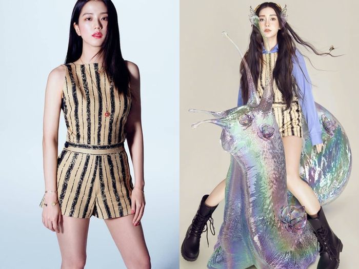 jisoo blackpink nhieu lan dung hang voi angela baby fan dau dau chon ra ai la nguoi dep hon8