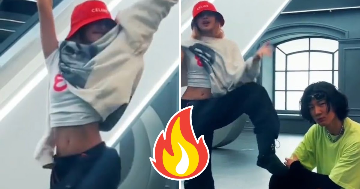 cap bai trung lisa blackpink va seunghoon winner gay sot mang xa hoi tiktok2